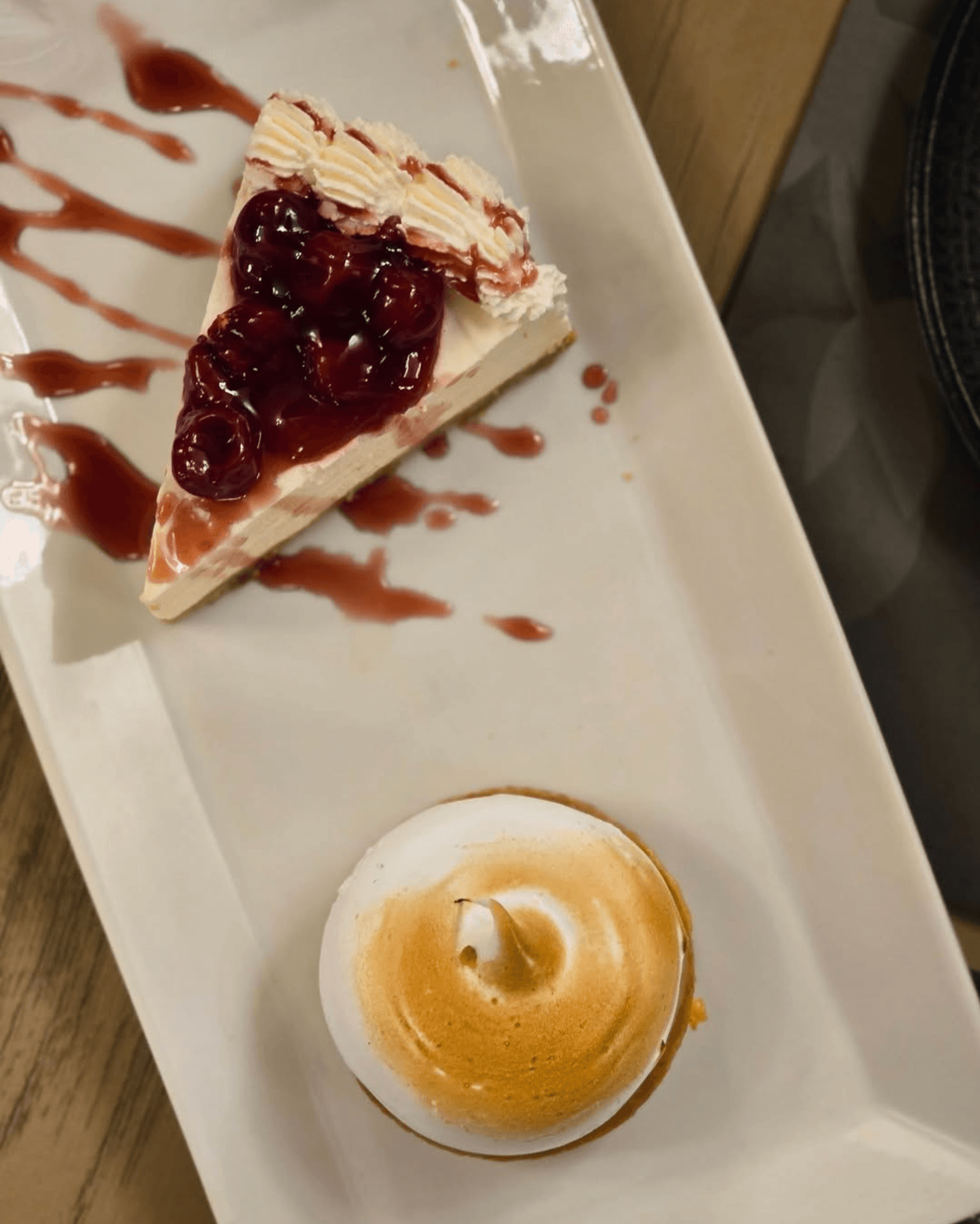 Cheesecake & Lemon Pie