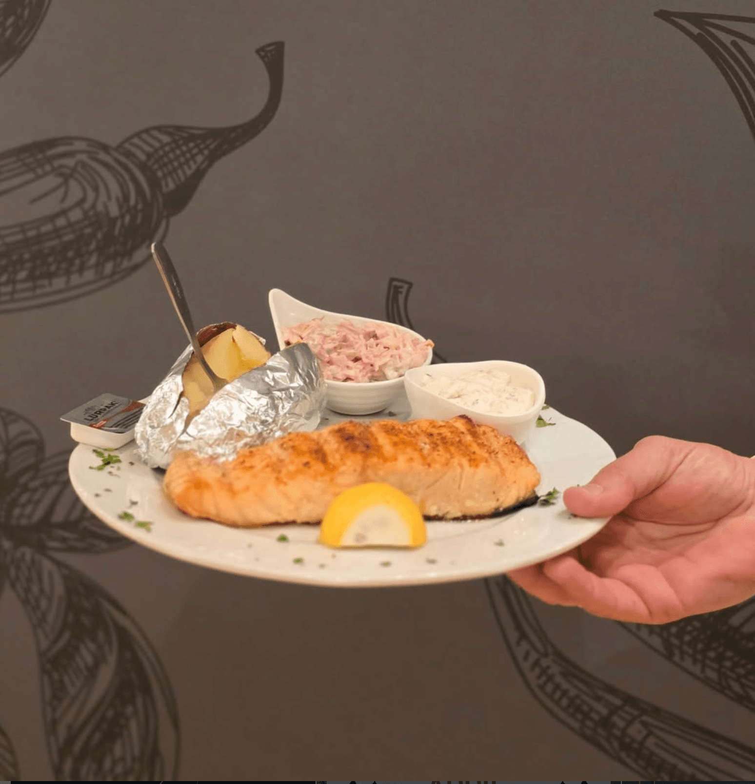 Grilled Fresh Salmon Filet